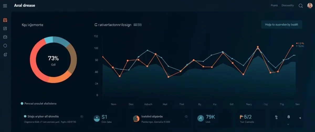 TikTok重要指標分析ダッシュボード-完視聴率エンゲージメント率データチャート