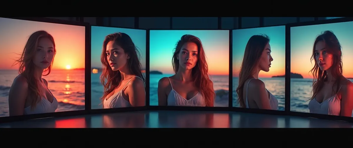 Andromeda Algorithm Creative Diversity - Different Narrative Angles, Camera Styles, Model Types